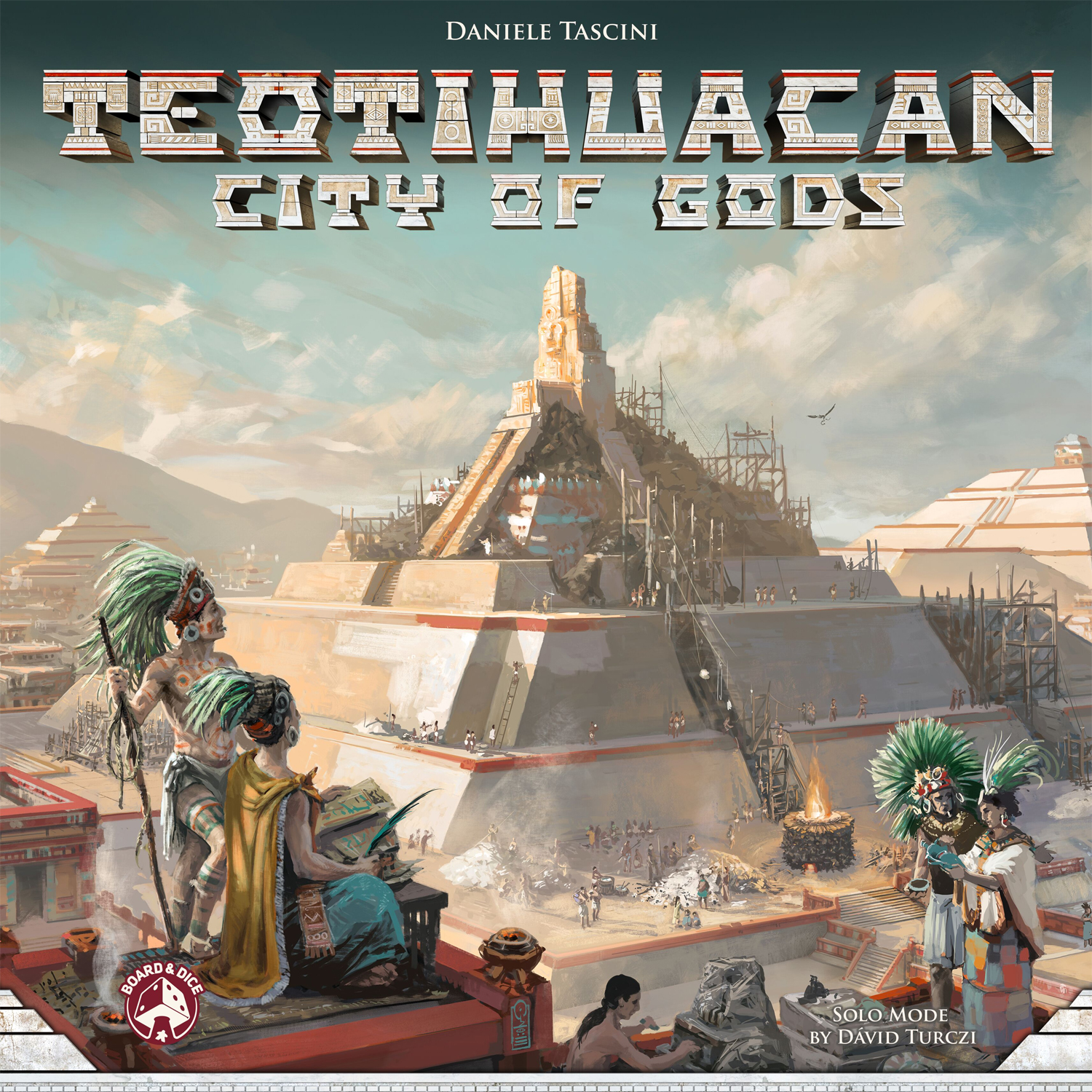 Teotihuacan City of Gods Board&Dice